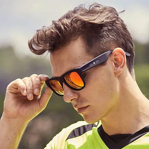 Bone conduction sunglasses for phone calls Bluetooth music smart glasses can be matched with color changing prescription lenses