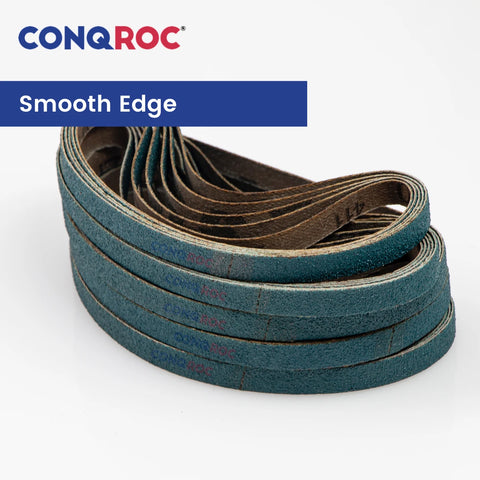 25 Pieces 10x330mm 3/8"x13" Sanding Belts Fused Alumina Zirconia Sander Belts Grit 40 | 60 | 80 | 120