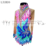 Ice Skating Dress Women's Girls' Performance Rhythmic gymnastics competition Leotard Artistic Costume Aerobic Gymnastics Leotard