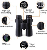 Svbony SV47 Binoculars 10x42 HD Waterproof BirdWatching Moncular Telescope for Adults FMC Lens Bak4 Prism for Hunting Camping