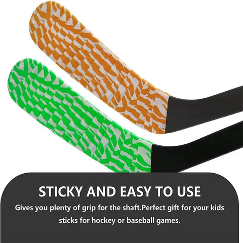 Ice Hockey Stick Tape Badminton Baseball Handle Bike Grip Handlebar Tape Steering Wheel Cover Anti-slip Cloth Sticky Rubber Tape