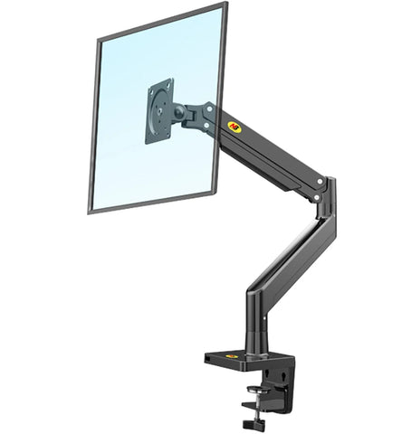 NB G40 G45 Gas Spring Arm 22-40 inch Curved Arc Screen Desktop Monitor Holder 360 Rotate 3-15kgs Monitor Mount Arm with USB 3.0
