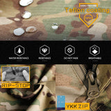 IDOGEAR Hunting Clothes camouflage uniform Gen3 Tactical Combat BDU clothes Airsoft  Paintball Multi-camo Black Clothing 3001