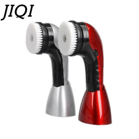 JIQI household  electric mini shoes polisher hand-held portable Leather Polishing Equipment automatic clean machine