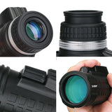 SVBONY SV42 Monocular Telescope Built-in Compass Rangefinder, 8x42 Monocular Compact Monocular, Single Hand Focus for Birdwatch