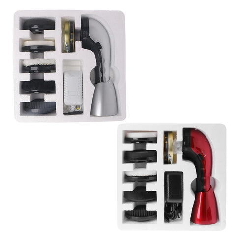 Portable Handheld Automatic Electric Shoe Brush Shine Polisher 2 Ways Power Supply