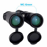 SVBONY 10x42 Binoculars Telescope MC Green Optics for Camping Hiking Outdoor Tourism Travel Sport Hunting Telescope F9117AD