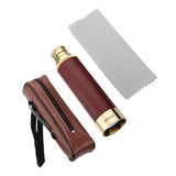 Pirates of The Caribbean 25x30 Telescopio Monocular Telescope Optics Spyglass Nautical Brass Maritime Outdoor Camping Genuine