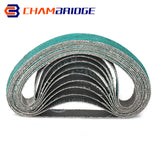 10x330mm 3/8"x13" Sanding Belts Sander Abrasive Belt Tool for Wood Furniture Metal Grinding Polishing Grit 60/80/120