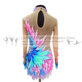 Ice Skating Dress Women's Girls' Performance Rhythmic gymnastics competition Leotard Artistic Costume Aerobic Gymnastics Leotard