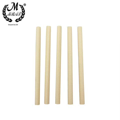 M MBAT 5 Pcs/Set Wooden Cello Sound Post High quality Stringed Instrument Accessories 3/4 4/4 Acoustic Cello Column Music Tools