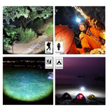 Z20 Lighting Distance Wide Angle COB LED Headlight Use 2x18650 Battery Led Headlamps USB Rechargeable Lantern For Outdoor Hiking