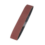 10 Pieces 25x330mm Sanding Belts 120/320/600 Grits Sander Paper Practical Belt Sander for Metal Aluminum Fiberglass