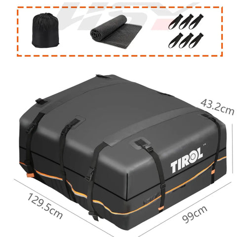 15 20Cubic Thickened Waterproof Duty Large Capacity Car Roof Top Carrier-Car Cargo Roof Bag SUV Car Roof Top Carrier Luggage Bag