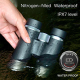 SAGA Dual ED Lens Binocular High Quality Professional Binoculars for Travel Camping Hunting Vision Bird Watching Outdoor