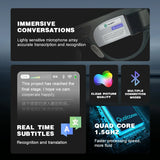Virtual Reality Smart Glasses Vr Supports Multiple Languages Ar Vr Glasses Multifunctional Instantly Translation Ar Glasses
