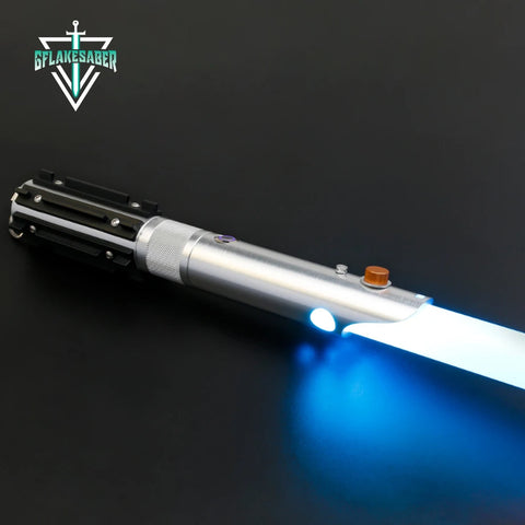 TXQSABER Anakin Lightsaber Metal Handle Smooth Swing Laser Sword 12 Colors Changing 16 Soundfonts FOC Force Anakin Cosplay Toys