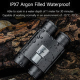 Shuntu ED 8x20 10x25 Binoculars Waterproof SMC Coating Binocular Bak4 Prism Optics Portable FoldingTelescope for Camping Hunting