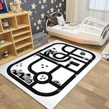 Children's Play Crawl Mat Road Traffic Route Map Carpet Living Room Sofa Coffee Floor Mats Home Decoration Traffics Sign Mats