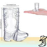 Plastic Cowboy Boot Shot Glasses