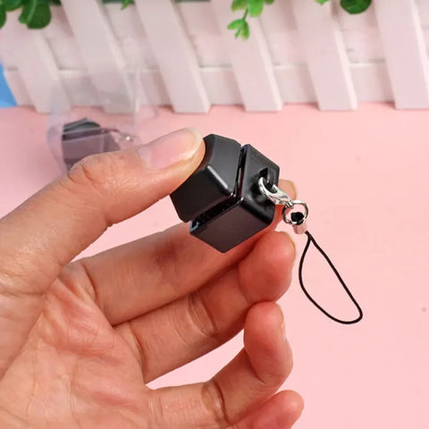 Mechanical Switch Keychain Fidget Gadget Led Light Relief Stress Toy