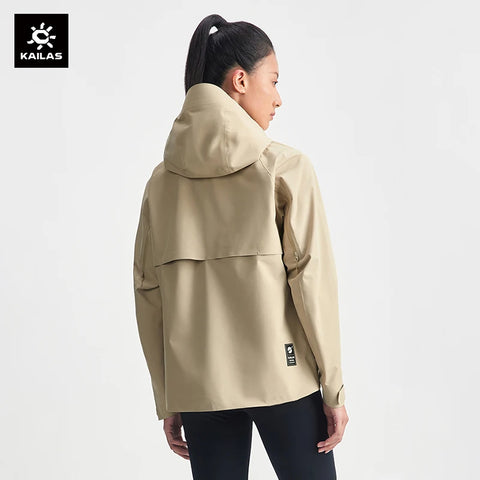 KAILAS Outdoor Hiking Coat Women Windproof Sports Waterproof Breathable Camping Hooded Charge Jackets Men Windbreaker KG2341216