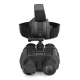 NV8000 3D Night Vision Binoculars for Helmet Mounted IR Goggles HD Portable Hunting Camping Hands Free Tactical Rechargeable