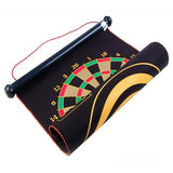 12/15/17 Inches Magnetic Dart Board Darts Suit Double Sided Flocking Dartboards Dart Plate of Safety Dart Safety Game Board Toy