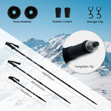 Outdoor Snowboarding Equipment Mountain Climbing Shoes Aluminum Alloy Anti Slip Adjustable Hiking Sneakers Snow Trekking Travel