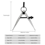 Adjustable Leather Compass