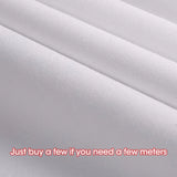 White Canvas Roll,280g Cotton,Beginners Practice Painting,27/37/47/57cm Wide Art Supplies HB-070