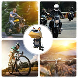 Phone Holder Helmet Umbrella With Sun Shade Creative Mini Parasol Sun Shade Bicycle Umbrella For Riding Outdoor Sunshade