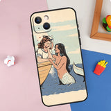 Lesbian Comics Phone Case For iPhone 11 12 13 14 15 Pro Max 12 13 Mini X XR XS MAX SE 2020 7 8 Plus Cover