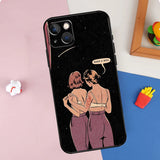 Lesbian Comics Phone Case For iPhone 11 12 13 14 15 Pro Max 12 13 Mini X XR XS MAX SE 2020 7 8 Plus Cover