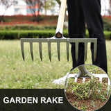 Weeding Hoe Rake Agricultural Farm Hand Tools Turning The Ground Loose Soil Artifact Nail Rake Tool Gardening Accessories