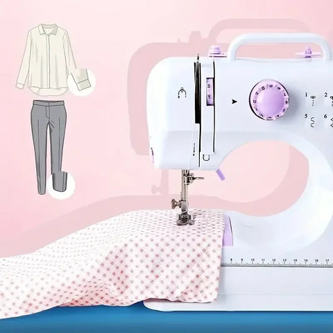 Household multifunctional mini electric sewing machine Household small seam locking machine sewing