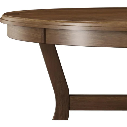 Furniture Cooper Convertible Wood 47 Inch Poker Game Table, Brown, side table ,Home Furniture