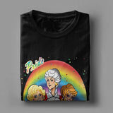 The Golden Girls The Golden Friend Girls LGBT Pride Rainbow Flag 80s tv Cotton powerful women Short Sleeve  Gift Idea Clothing