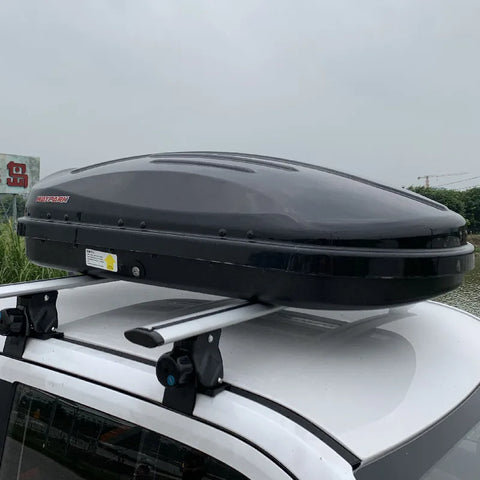 Car Roof Top Camping Carrier Big Storage Box Luggage Suitcase 250L For Suv Universal Auto Parts