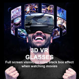 VRG Pro VR Glasses Virtual Reality Headset Devices Viar 3D Helmet Goggles Lenses Smart For Smartphone Cell Phone With Controller