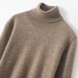 Women Cashmere Sweaters Long Sleeves Loose Lady Turtleneck Pullovers New Fashion 2023 Women's Clothing SWS01