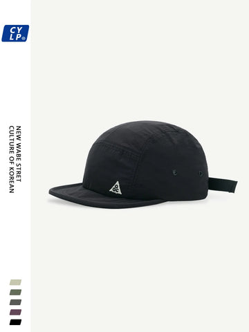 Quick-Drying Turban Baseball Cap Men's and Women's Korean-Style Simple Fashion Letter Embroidery Peaked Cap