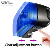 VRG Pro 3D VR Glasses Virtual Reality Full Screen Visual Wide-Angle Smart Headset Helmet For 5-7 Inch Smartphone Video Game