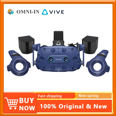 VIVE Pro Eye VR Headset Professional Edition Virtual Reality Smart 3D Helmet Computer Smart VR Eye Tracking Version Glasses