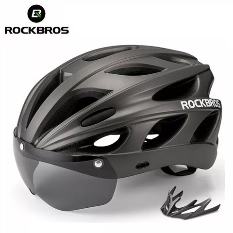 ROCKBROS Men's Women's Bicycle EPS Helmet -  MTB Road Bike Helmet