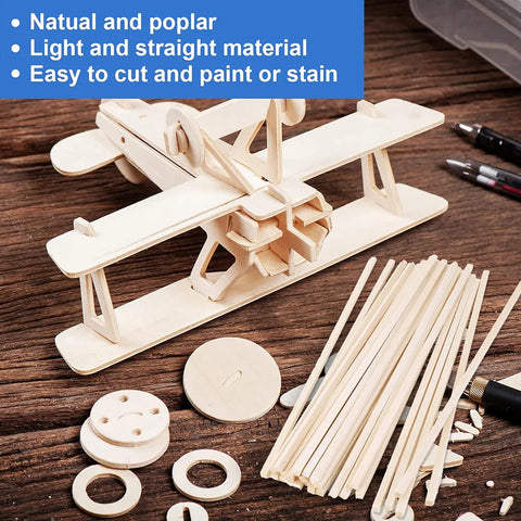 Balsa Wood Chips Sheets Lightweight Board Model Accessories Toys Building Carving Handicraft House Ship Aircraft Diy Crafts