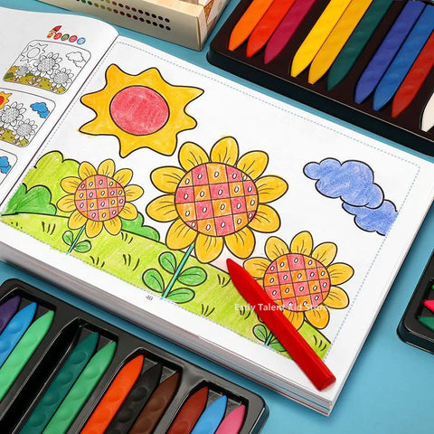 Random One 48 Pages Small Hand Coloring Book For 2-6-Year-Old Children Color Books For Kids Drawing Books Learn To Draw Painting