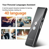 Wireless Voice Translate 40 Languages Multi Smart Instant Translated 2 Way Real Time Voice Translator for Business Travel Study