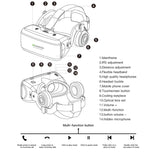 VR Shinecon Casque 3D Helmet Headset Virtual Reality Glasses For iPhone Android Smart Phone Smartphone Viar Goggles Binoculars