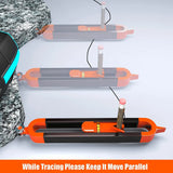 New Contour Gauge Scribe Tool Precise Profile Tools Irregular Shape Duplicator for DIY Woodworking Edge Corner Measure Tools